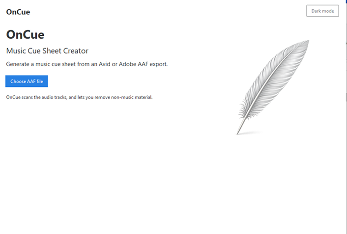 AAF Voodoo application screenshot showing an AAF ready for audio restoration